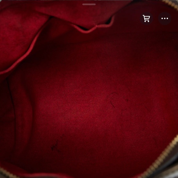 Pre-owned Louis Vuitton Damier Ebene Canvas
Sistina PM Bag - Picture 5 of 6